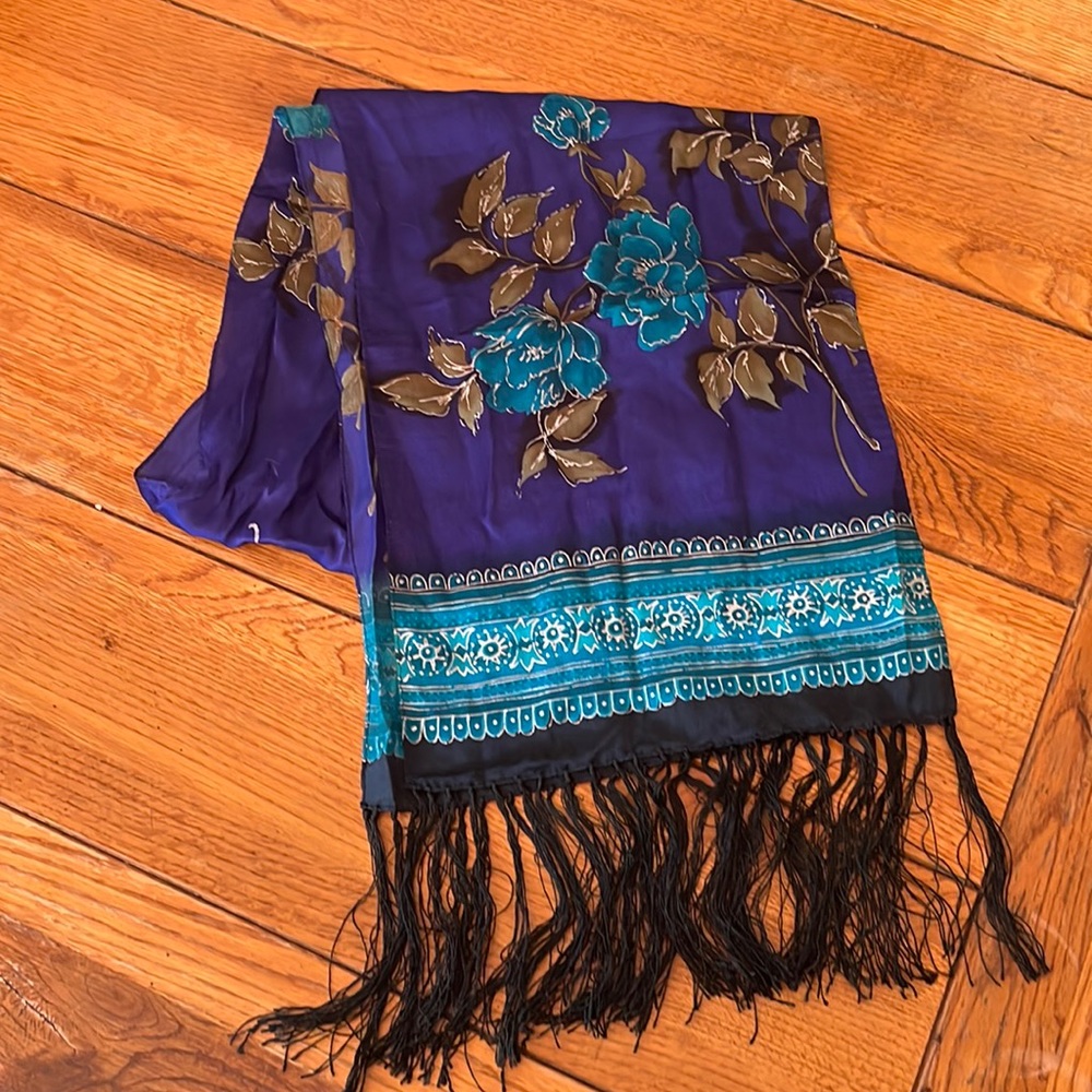 Floral scarf